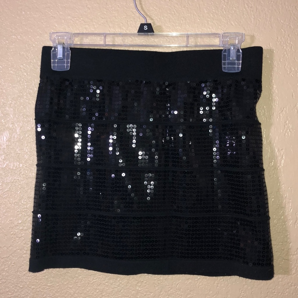 Sequin Mini-Skirt